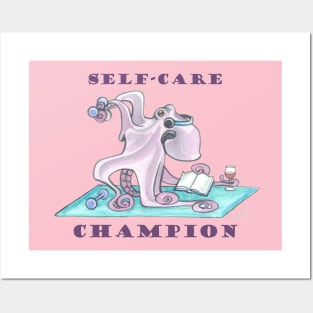 Self-Care Champion Posters and Art